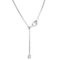Splendere Sterling Silver Cubic Zirconia Necklace - image 2