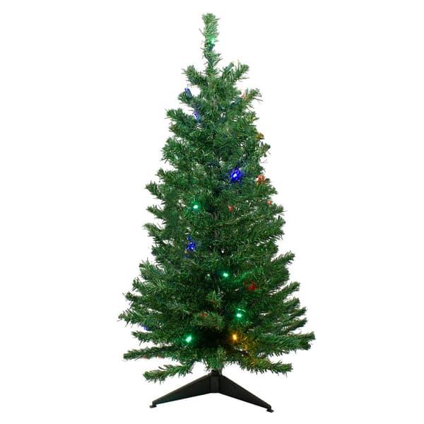 Northlight Seasonal 3ft. Pre-Lit Pine Artificial Christmas Tree
