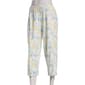 Womens Jessica Simpson Floral Citrus Lettuce Edge Pajama Capris - image 2