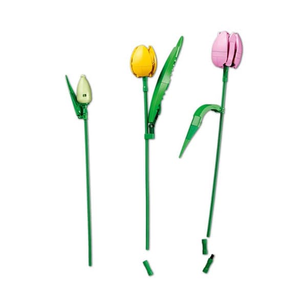 LEGO® Botanicals Tulip Bouquet Building Kit