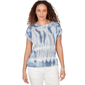 Petite Skyes the Limit Summer Spice Tie Dye Sweater - image 1
