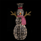 Northlight 48in. LED Top Hat Snowman Outdoor Christmas Decoration - image 3