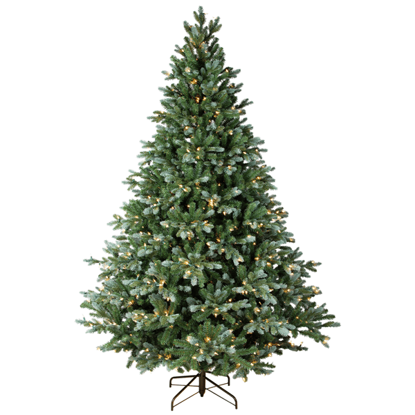 Northlight Real Touch™ 7.5ft. Pre-Lit Blue Spruce Christmas Tree