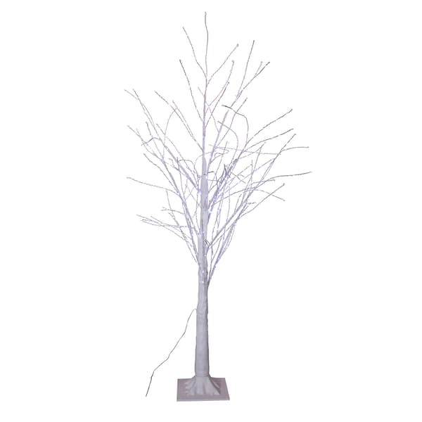 Kurt S. Adler 4ft. Winter White Decorative Twig Tree - image 