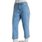Plus Size Architect&#174; 5 Pocket Denim Capri Pants - image 3
