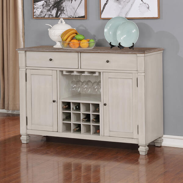 Brookfield Farmhouse Server with 2 Drawers - image 