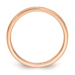 Pure Fire 14kt. Rose Gold Lab Grown Eternity Band