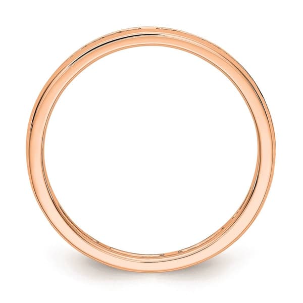 Pure Fire 14kt. Rose Gold Lab Grown Eternity Band