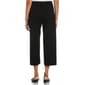 Womens Rafaella&#174; Wide Leg Patch Pocket Crop Pants - image 2