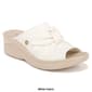 Womens BZees Smile Wedge Slide Sandals - image 8