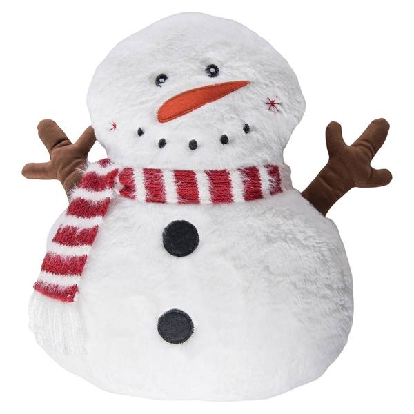 Transpac Plush Snowman Shaped Pillow - image 