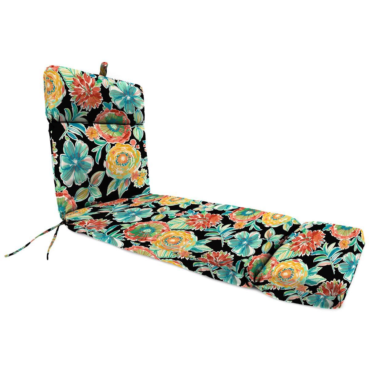 Jordan Manufacturing Colsen Noir Outdoor Chaise Cushion