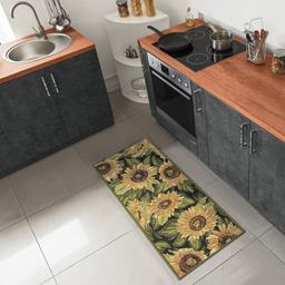 Liora Manne Esencia Sunflowers Rectangular Runner