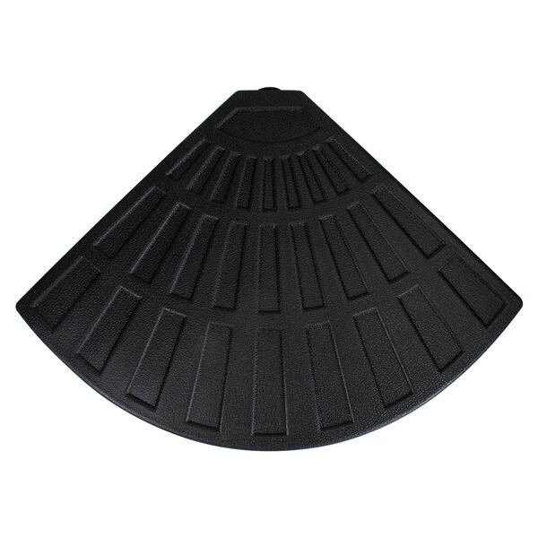 Northlight Seasonal 26lbs Black Fan Shaped Off-Set Umbrella Stand - image 