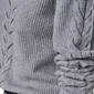 Womens DKNY Long Sleeve V-Neck Cable Knit Sweater - image 5