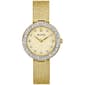 Womens Bulova Crystal Gold-Tone Bracelet Watch - 98L321 - image 1