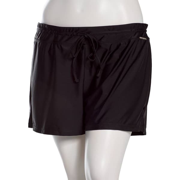Plus Size ZeroXposur Solid Action Swim Shorts
