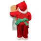 Santa''s Workshop 12in. Pizza Guy Santa - image 2