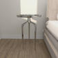 9th & Pike® Contemporary Silver Aluminum Raised Edge Accent Table - image 10