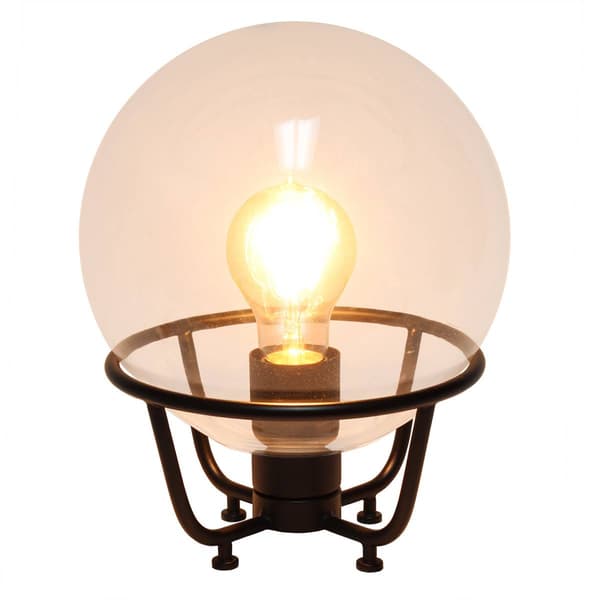 Lalia Home Studio Loft Old World Globe Glass Table Lamp - image 