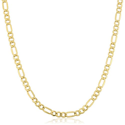 Gold Classics(tm) 10kt. Gold 18in. Semi-Solid Necklace - image 