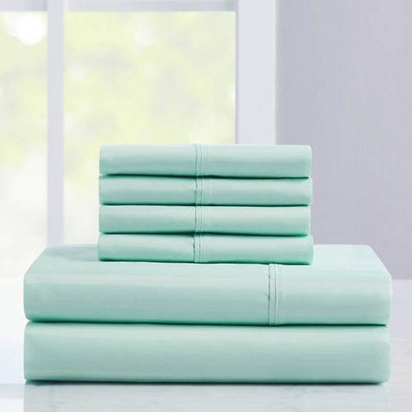 Kathy Ireland 1200 Thread Count 6pc. Cotton Rich Sheet Set