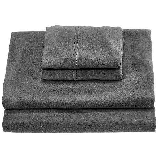 Brielle Home Cotton Jersey Sheet Set - Solid - image 