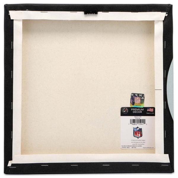 Open Road Steelers Logo Stretched Canvas