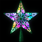 Northlight LED Green Star Glittered Christmas Tree Topper - image 3