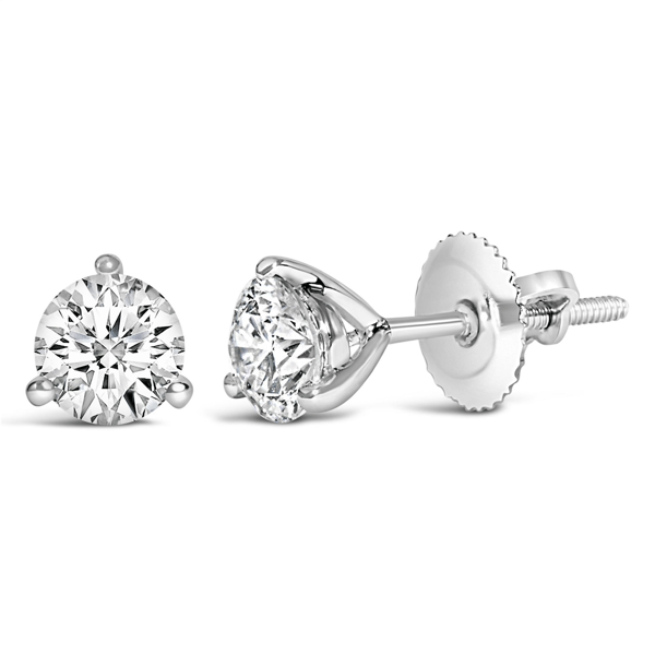 Haus of Brilliance 2ctw. Martini Lab Grown Diamond Stud Earrings