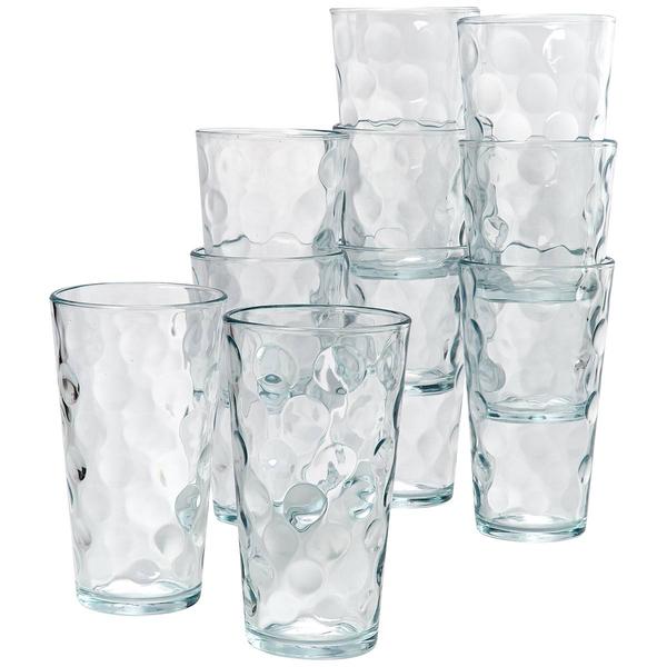Clarity Eclipse 17 Oz Highball Glasses Set of 10 - image 