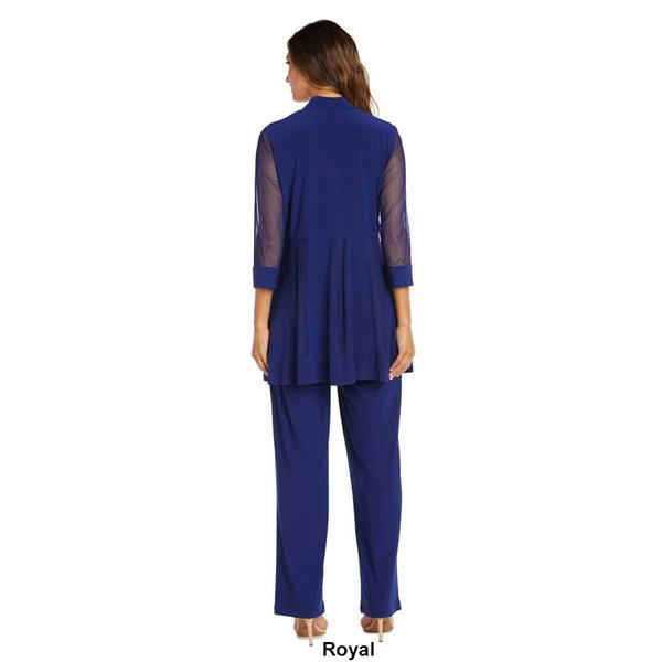 Womens R&amp;M Richards Bead Neck Pant Set