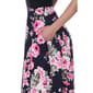 Womens White Mark Floral Flared Print Midi Skirt - image 12