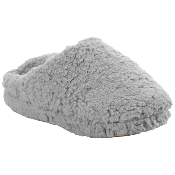 Womens Cuddl Duds&#40;R&#41; Faux Shearling Clog Slippers