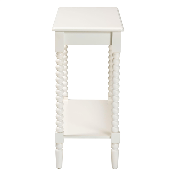 Baxton Studio Bayard Console Table with Bobbin Legs