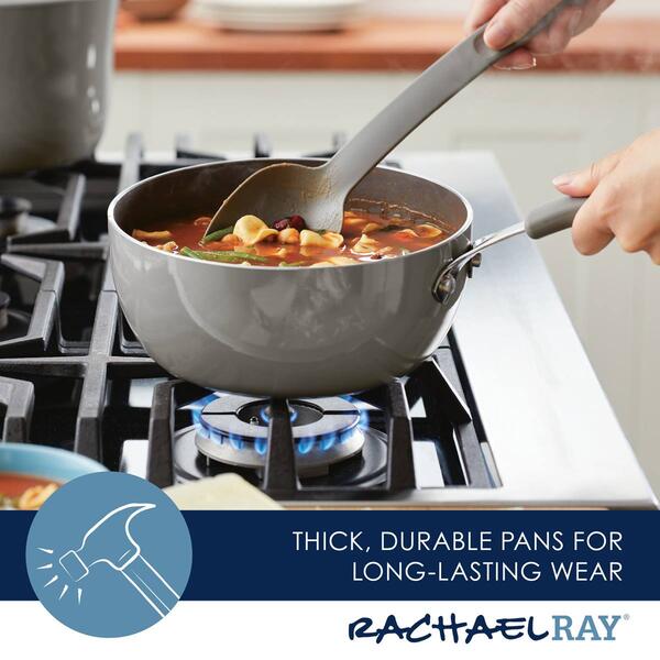Rachael Ray Cook + Create 3qt. Aluminum Nonstick Saucier Pan