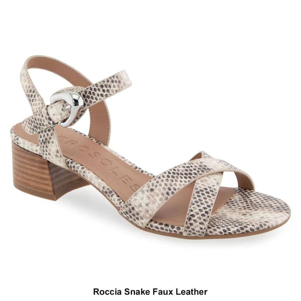 Womens Aerosoles Cinzia Block Heeled Sandals