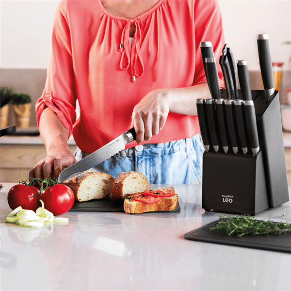 BergHOFF Leo Graphite 3pc. Stainless Steel Forged Cutlery Set