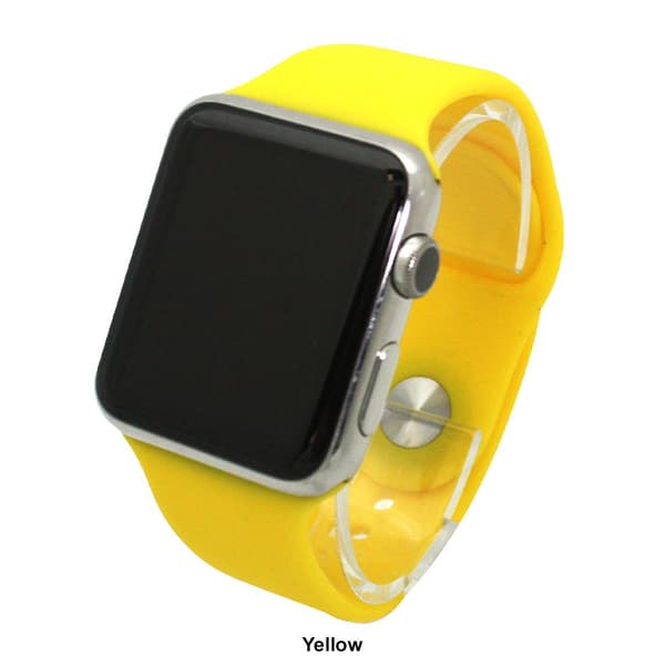 Womens Olivia Pratt&#8482; Solid Silicone Apple Watch Band - 8812