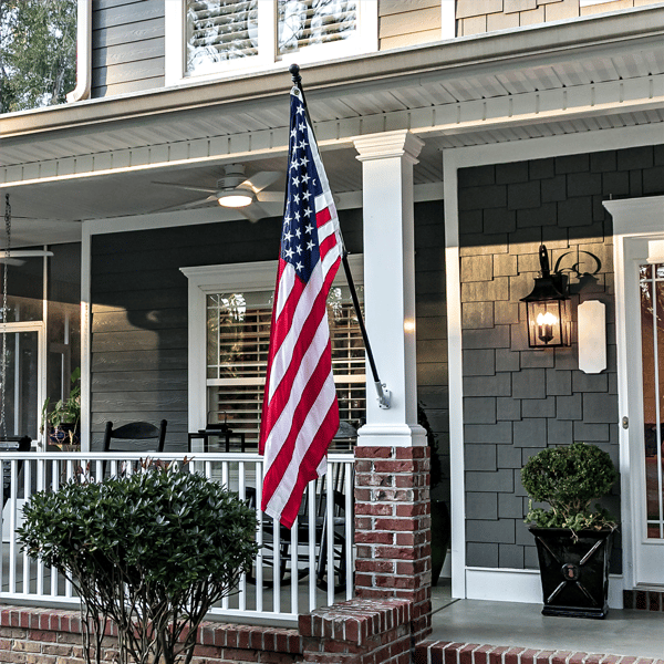 Northlight Patriotic Embroidered Outdoor USA House Flag