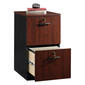 Sauder Via Collection Two-Drawer Pedestal - Classic Cherry - image 1
