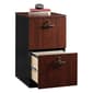 Sauder Via Collection Two-Drawer Pedestal - Classic Cherry - image 1