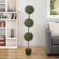 Northlight Seasonal 4ft. Artificial Triple Ball Topiary Tree - image 3