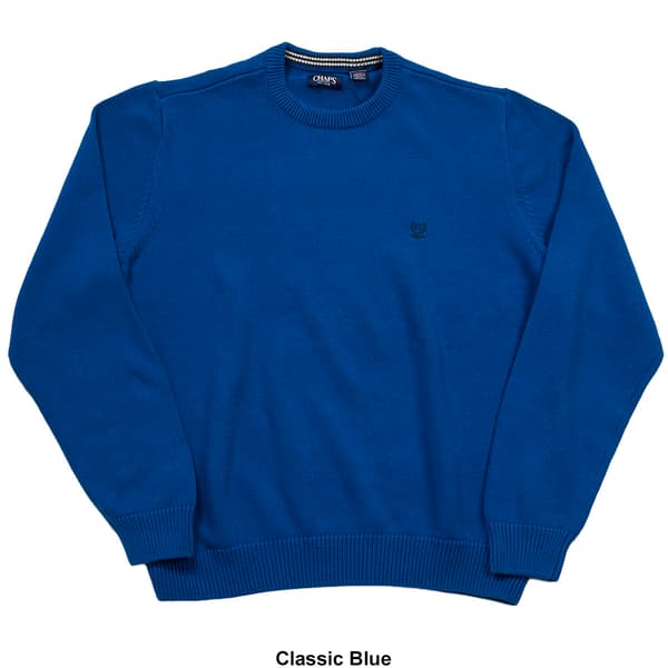 Chaps Mens Cotton Crewneck Sweater : : Clothing, Shoes