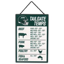 Open Road Jets Tailgate Temps Wall Decor