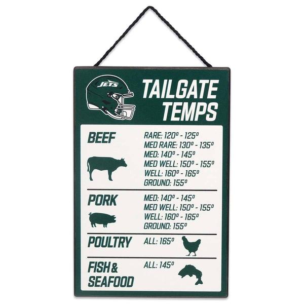 Open Road Jets Tailgate Temps Wall Decor - image 