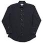 Mens Christian Aujard Fitted Dress Shirt - Navy Paisley - image 1
