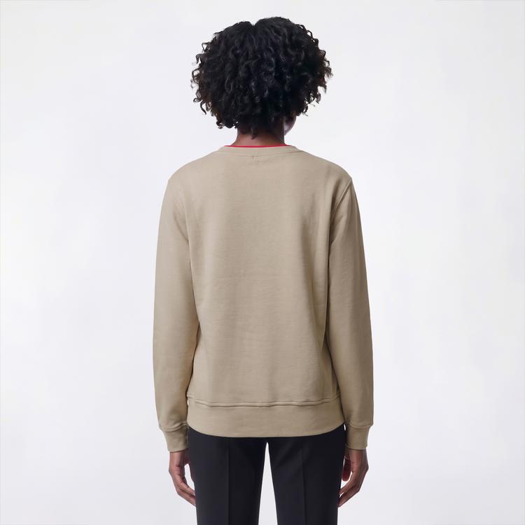 Petite Hasting & Smith Chickadees & Holly Sweatshirt
