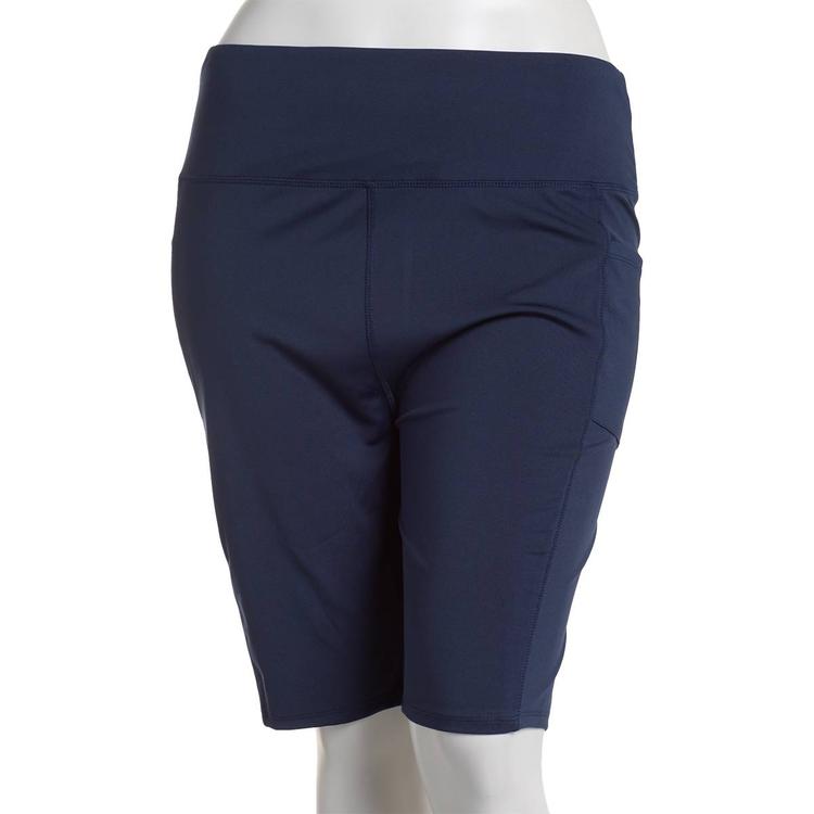 Plus Size Starting Point(R) Performance Bike Shorts - Navy