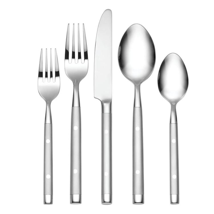 Hampton Forge Shangri-la Frosted 20pc. Flatware Set
